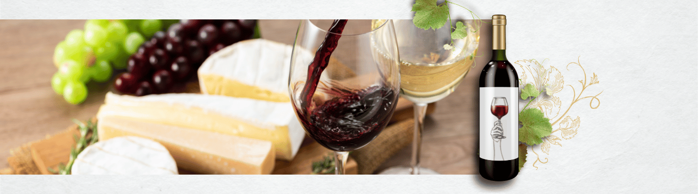 Wino i ser - duet idealny 
