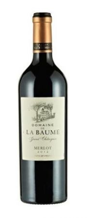 Wino Domaine de La Baume Grand Chataignier Merlot - Francja