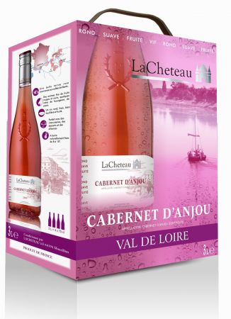 Wino Wino Lacheteau Cabernet d'Anjou BIB 3l - Francja