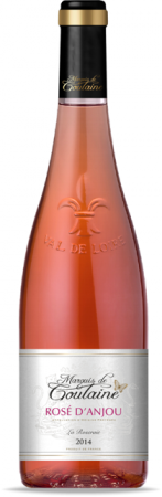 Wino Marquis de Goulaine La Roseraire Rose d'Anjou - Francja