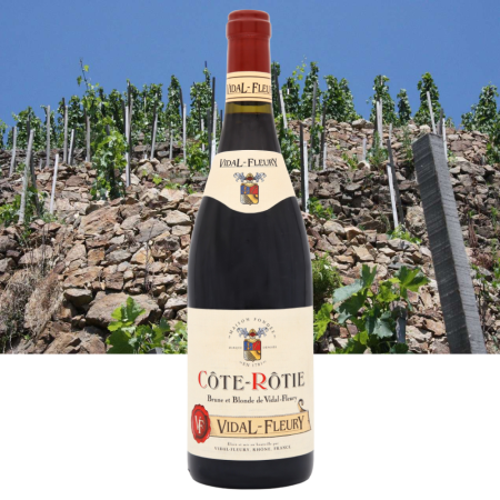 Wino Vidal-Fleury Côte-Rôtie, Brune & Blonde - Francja