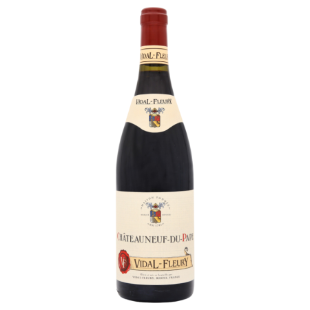 Wino Vidal-Fleury Châteauneuf-du-Pape Rouge - Francja