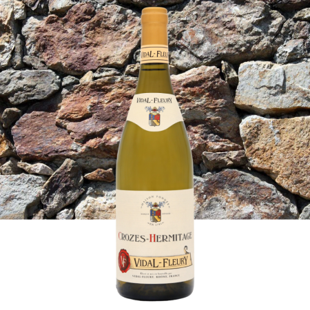 Wino Vidal-Fleury Crozes-Hermitage Blanc - Francja