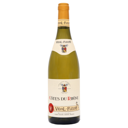 Wino Vidal-Fleury Côtes du Rhône Blanc - Francja