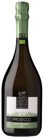 Wino Prosecco Corte delle Calli Brut DOC Organic - Włochy