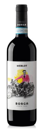 Wino Cantine Borga Merlot - Włochy