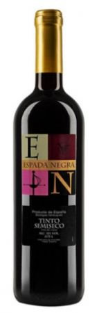 Wino Espada Negra tinto semiseco - Hiszpania