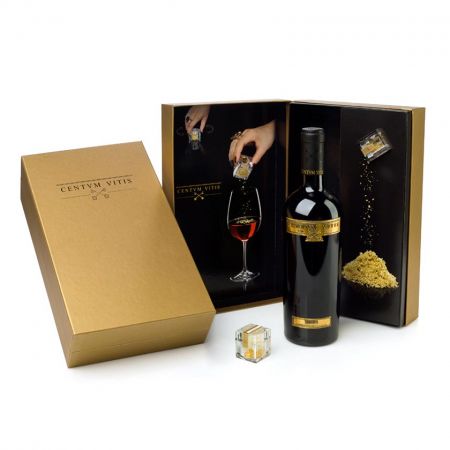 Wino Centum Vitis Juan Valdelana ze złotem - Hiszpania