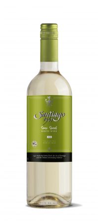 Wino Wino Santiago Semi Sweet White - Chile