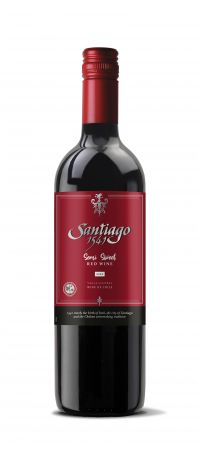 Wino Wino Santiago Semi Sweet Red - Chile