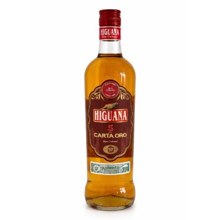 Higuana Rum Cubano 5Y DOP 38% - Kolumbia