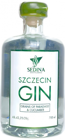 Gin Sedina Grains of Paradaise & Cucumber - Polska