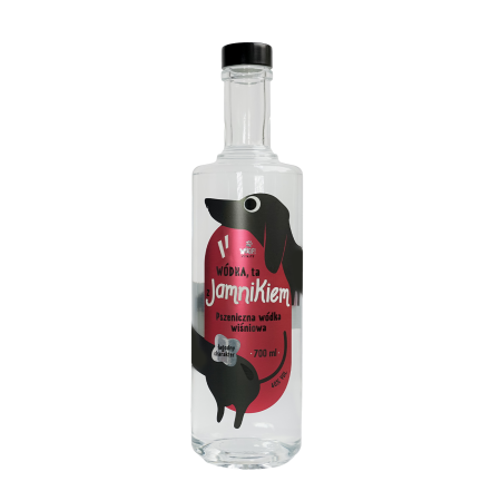 Wódka wiśniowa Ta z Jamnikiem - Polska