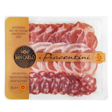 Deska wędlin Antipasto Di Piacentini DOP San Carlo - Włochy