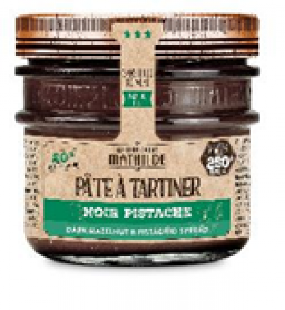 Ciemne Pate orzechowe z pistacjami - Francja