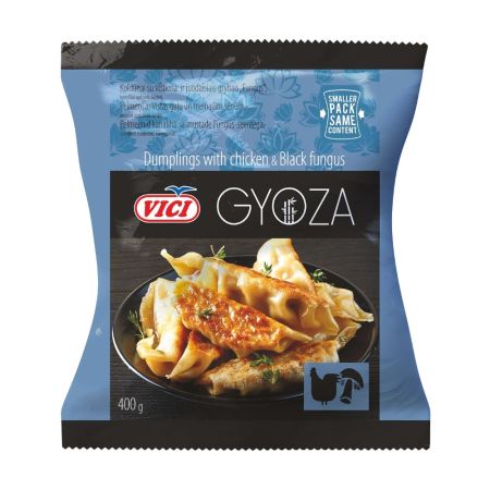 Pierożki gyoza z kurczakiem i grzybami mun - Litwa