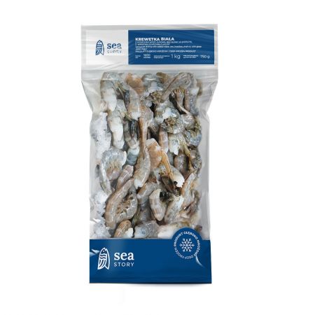 Krewetka 16/20 easy peel mrożona 1/0,75 kg - Indie