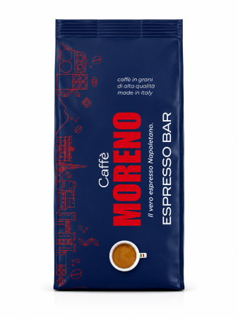 Kawa ziarnista Caffe Moreno Espresso Bar 1kg - Włochy