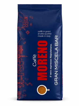 Kawa ziarnista Caffe Moreno Gran Miscela 1kg - Włochy