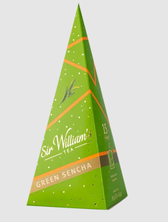 Zielona Herbata Sir William’s Tea Green Sencha 15 Saszetek Piramida - Polska