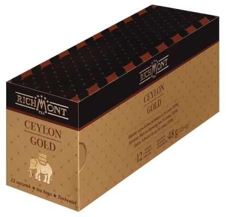 Herbata Richmont Ceylon Gold 12 saszetek - Polska