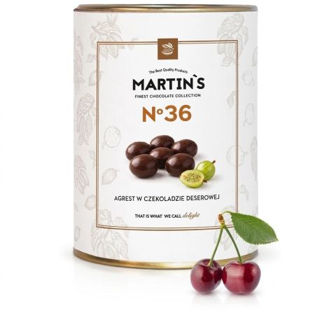 Martins Agrest w czekoladzie deserowej - Belgia