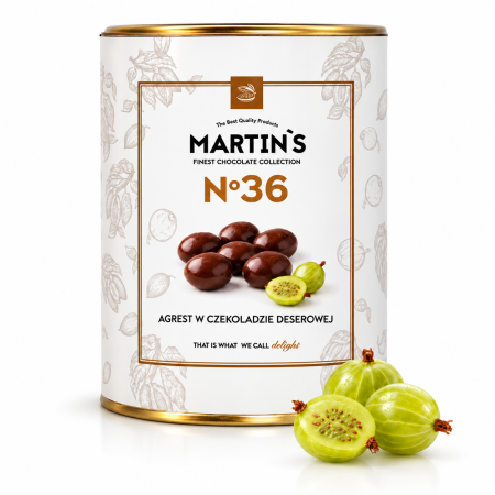 Martins Agrest w czekoladzie deserowej - Belgia