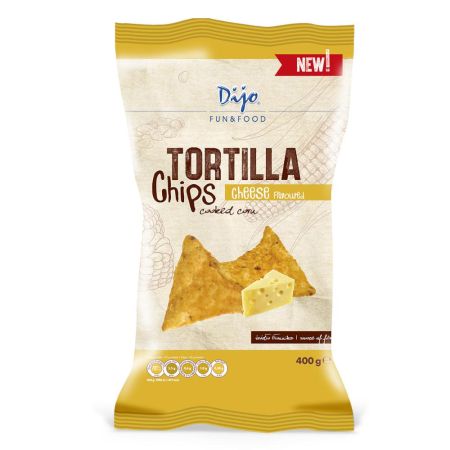 Tortilla chips nachos serowe 400g - Hiszpania