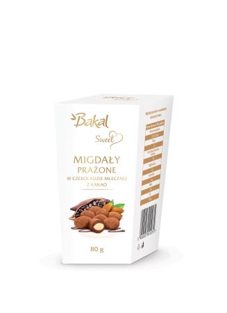 Bakal Sweet Migdał prażony w czekoladzie mlecznej z kakao - Polska