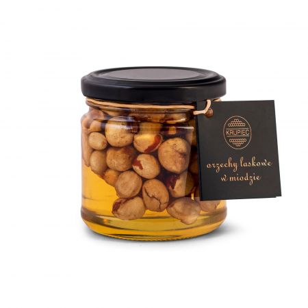 Krupiec orzechy laskowe w miodzie 220g - Polska
