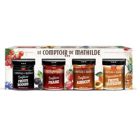 Mathildes zestaw 4 konfitur - Francja