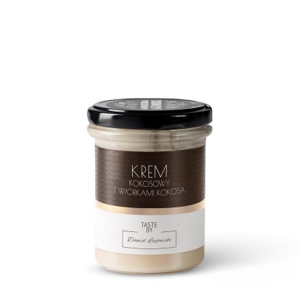 Manufaktura Łagowski Krem kokosowy z wiórkami kokosa - Polska