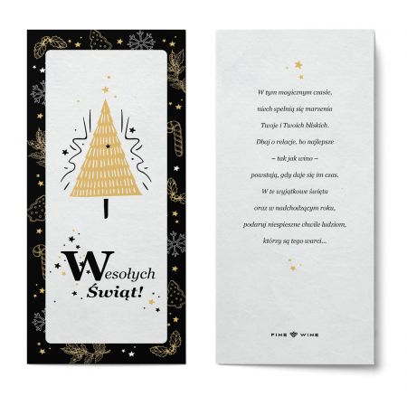 Kartka Świąteczna z życzeniami - Polska