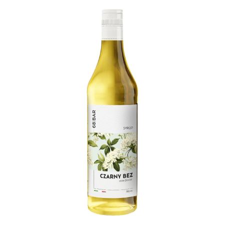 Syrop o smaku kwiatu czarnego bzu 0,75L 68Bar - Włochy