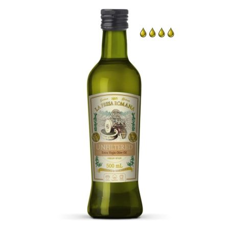 Oliwa Extra Virgin Unfiltered 500ml - Hiszpania