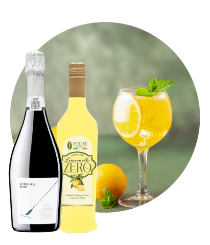 Limoncello spritz zero - zrób to sam!